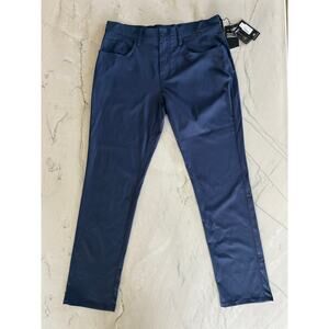 Travis Mathew Open to Close Pant in Navy Blue size 34 NWT + Slight Flaw